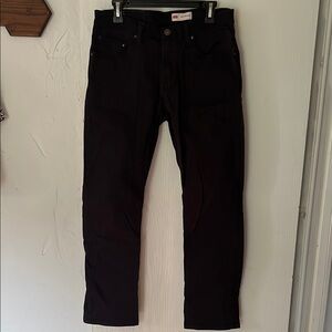 Wrangler Men’s Black Straight-Leg Jeans